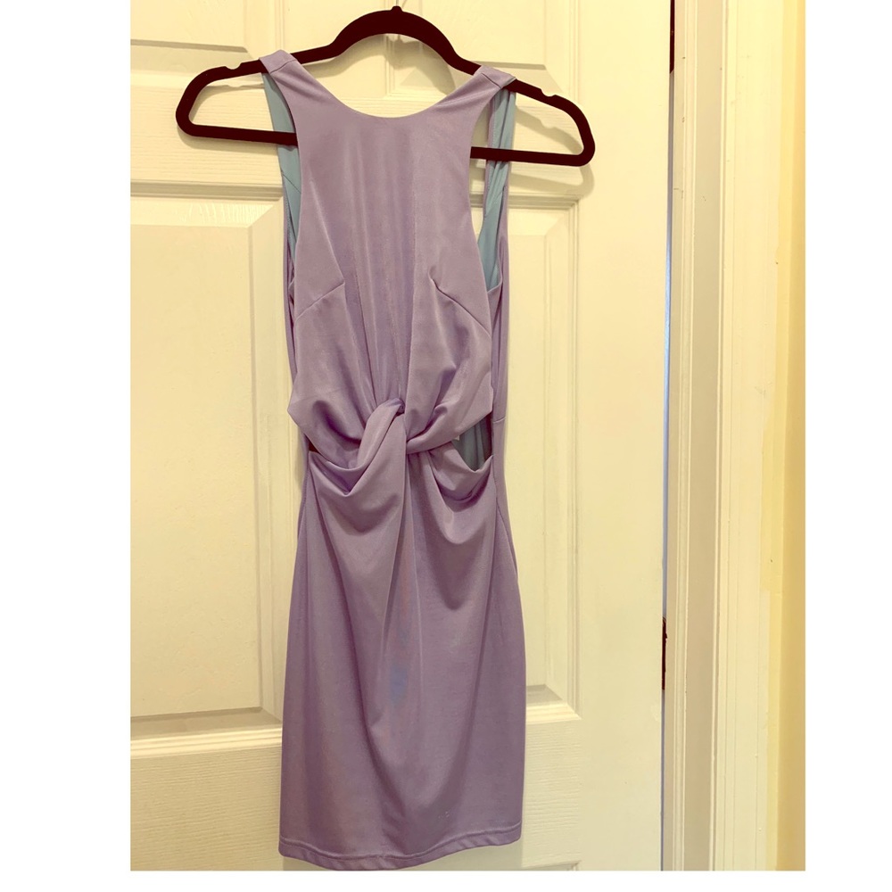 Purple dress
